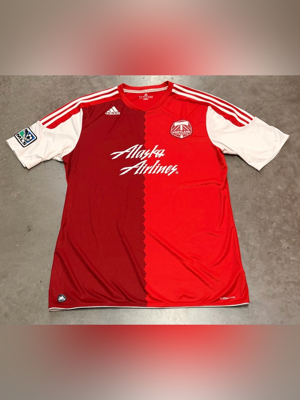 adidas Men’s Autographed by Fanando Adi Portland Timbers Soccer Jersey XL